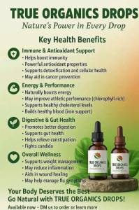 True Organics Drops