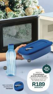 Crystal wave1L with eco bottle 750mls