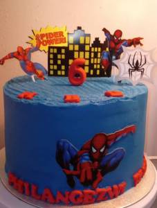 Spiderman Cake